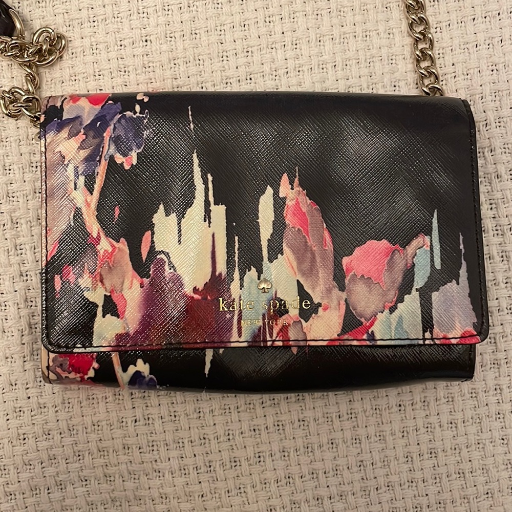 Kate spade multi color crossbody/clutch